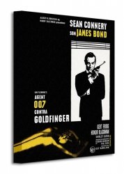 James Bond (Goldfinger - Window) - Obraz na płótnie