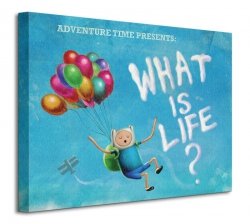 Adventure Time - What is Life? - Obraz na płótnie