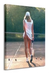 Tennis Girl - Obraz na płótnie