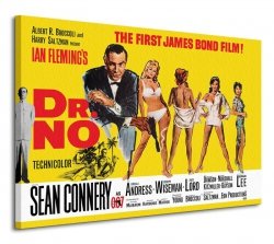 Obraz do salonu - James Bond (Dr No - Yellow)