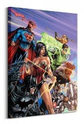 DC Justice League (Ready For Action) - Obraz na płótnie