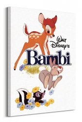 Obraz dla dzieci - Bambi (White) - 60x80 cm