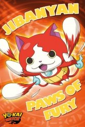 Yo-Kai Watch Jibanyan Paws of Fury - plakat