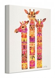 Giraffes - Obraz na płótnie