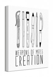 Weapons Of Mass Creation - Obraz na płótnie