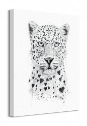 Lovely Leopard - Obraz na płótnie