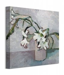 White Lillies - obraz na płótnie