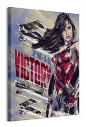 Wonder Woman Upward To Victory - obraz na płótnie