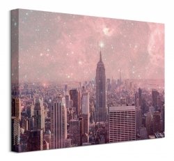 Stardust Covering NYC - obraz na płótnie