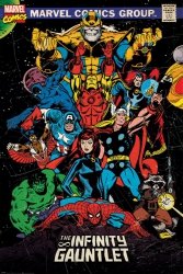 Marvel Retro The Infinity Gauntlet - plakat