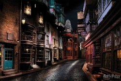Harry Potter Diagon Alley - plakat filmowy