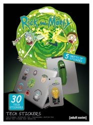 Naklejki na laptopa - Rick and Morty Adventures