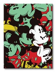 Obraz na płótnie - Mickey Mouse Repeat -  - 40x30 cm