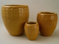 Doniczki ceramiczne - 3szt.