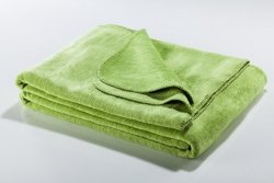Koc - Zielony - 130x180 cm - SoftLine Green  