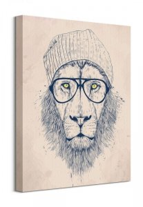 Cool Lion - Obraz na płótnie