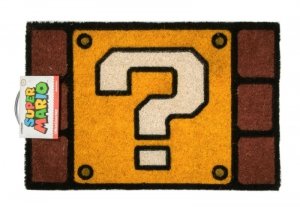 Wycieraczka wejściowa - Super Mario Question Mark Block