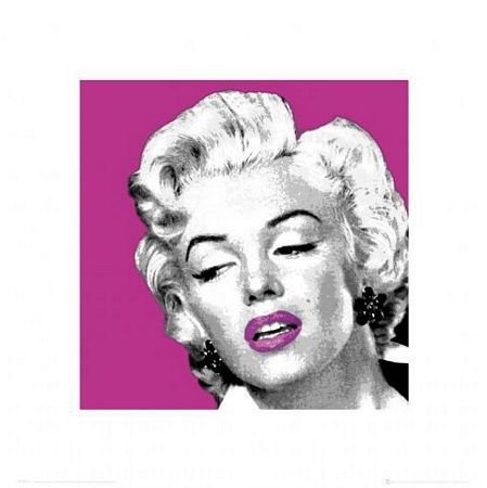 Marilyn Monroe Pink - reprodukcja