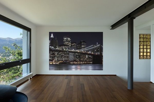 Fototapeta do salonu - Brooklyn Bridge, New York - 254x183cm