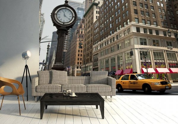 Fototapeta na ścianę - Zegar na Avenue, New York - 320x230 cm