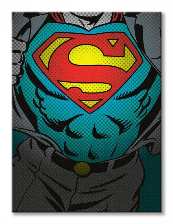 Obraz na płótnie - Dc Comics (Superman Torso) - 80x60cm