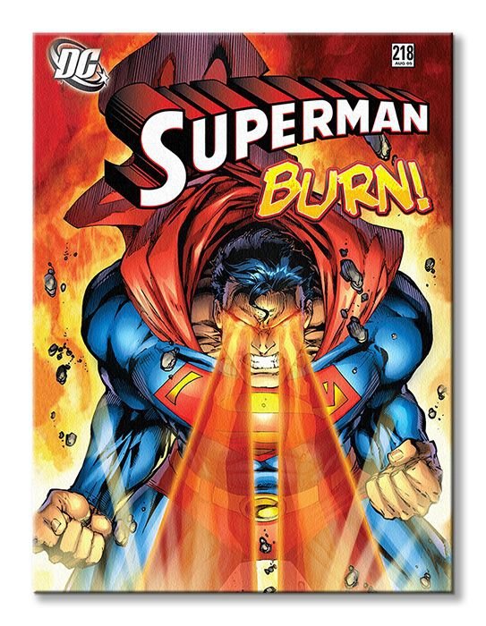 DC Comics Superman (Burn) - Obraz na płótnie