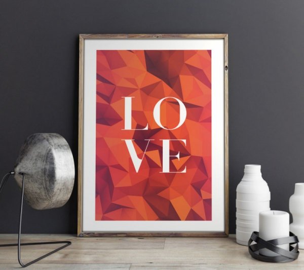 Love - plakat