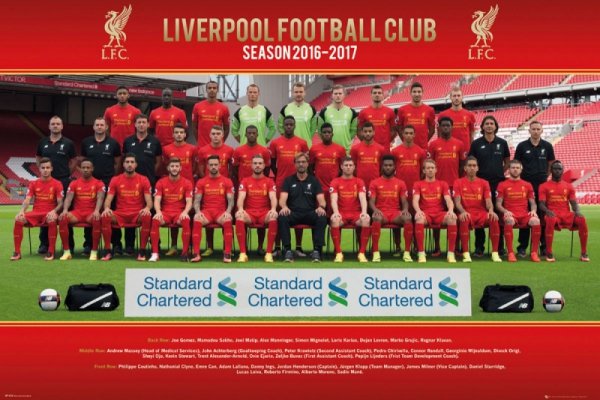 Liverpool 2017 Zdjęcie Drużynowe - plakat