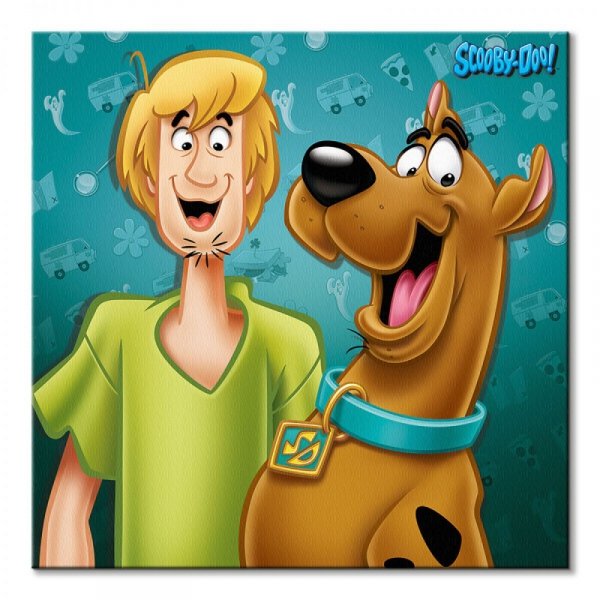 Scooby Doo Shaggy &amp; Scooby - obraz na płótnie