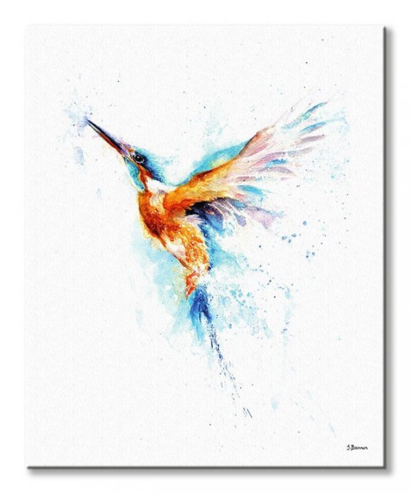 Kolorowy koliber  - obraz na płótnie