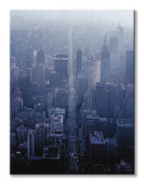Ulica Nowego Jorku - obraz na płótnie