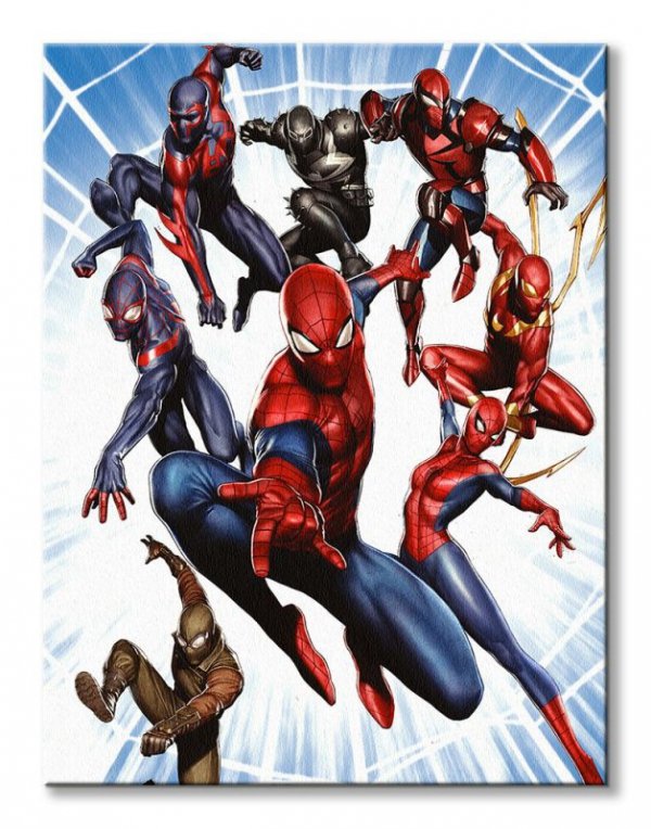 Spider-Man Evolution Burst - obraz na płótnie