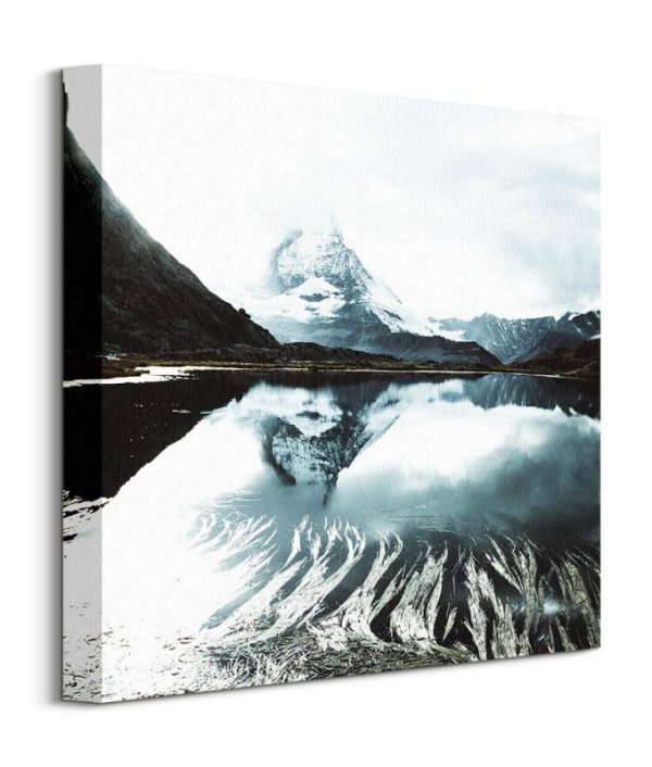Matterhorn we mgle - obraz na płótnie