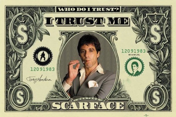 Scarface (dollar) - plakat