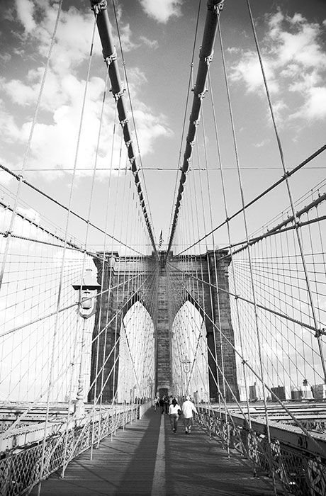 Fototapeta na ścianę - Brooklyn Bridge, New York - 115x175 cm