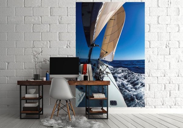 Fototapeta na ścianę - Jacht, Żeglowanie - 115x175 cm
