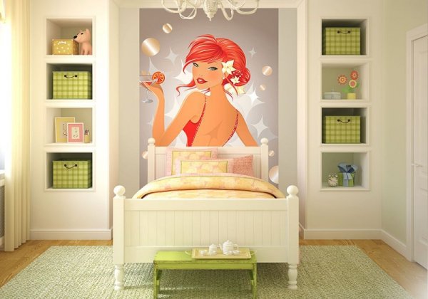 Fototapeta na ścianę - Party girl - 115x175 cm