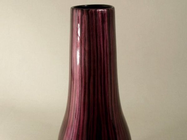 Wazon ceramiczny - Fiolet - 19x49cm