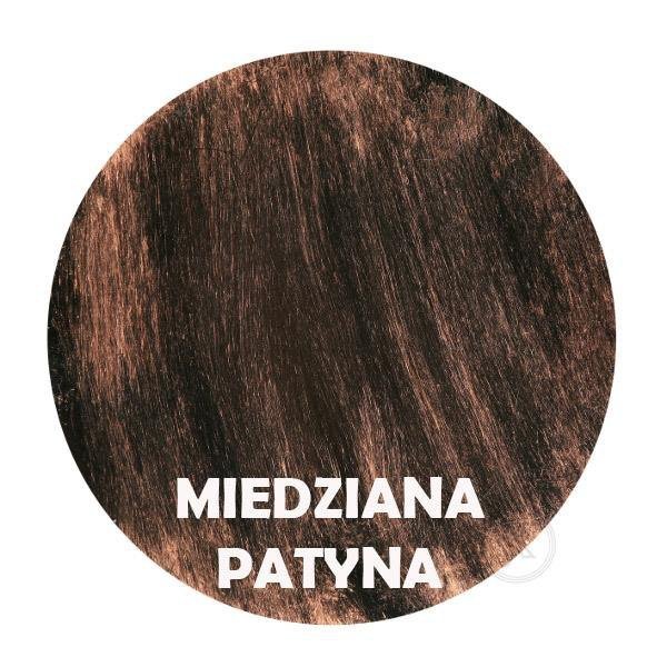 Miedziana patyna - Kolor kwietnika - 4 Doniczki - DecoArt24.pl