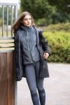 HORZE ELISE Płaszcz / kurtka jeździecka przeciwdeszczowa z ocieplaną podszewką