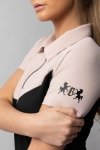 B VERTIGO GISELLE Jeździecka oddychająca koszulka polo damska
