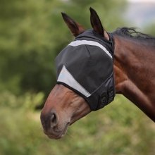 SHIRES EQUESTRIAN PRO FINE MESH Maska przeciw owadom dla konia