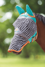 SHIRES EQUESTRIAN PRO ZEB-TEK Maska przeciw owadom dla konia