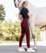 ELT ELLA GLAM Legginsy jeździeckie damskie z silikonowym lejem