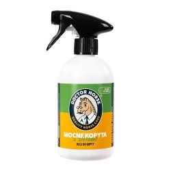 DOCTOR HORSE. MOCNE KOPYTA Z ZIOŁAMI Olej do kopyt SPRAY 500ml
