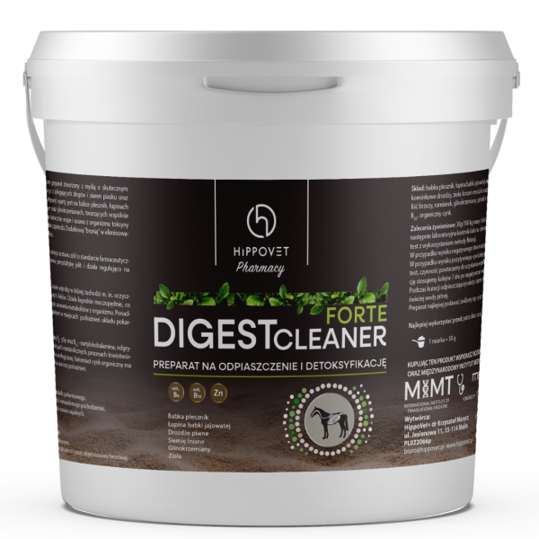 HIPPOVET PHARMACY DIGEST CLEANER FORTE Odpiaszczanie i detoksykacja koni 8kg