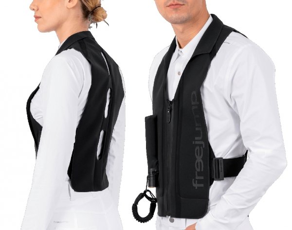 FREEJUMP AIRVEST PLUME Wybuchowa i lekka jeździecka kamizelka ochronna