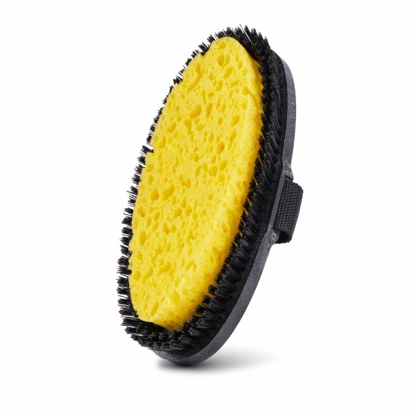 HuleHest GRIPWASH Szczotka do mycia konia z gąbką