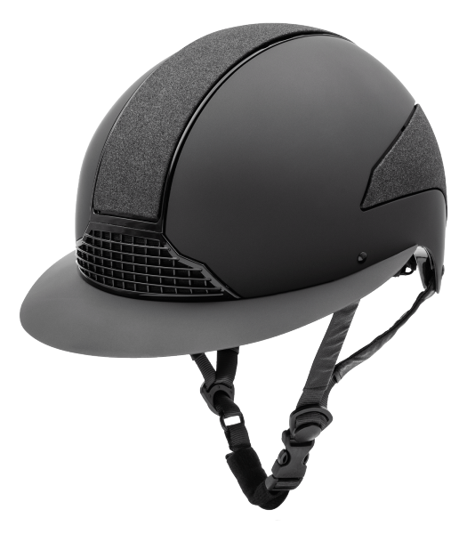 SWING H24 LADY SHINE Kask jeździecki regulowany z szerokim daszkiem