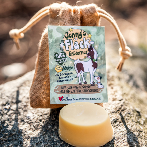 SOULHORSE JONNY'S #FLACK Mydło odplamiające do sierści dla koni 100g